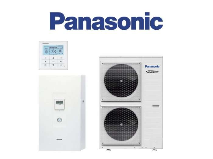 Panasonic Aquarea T-Cap 12 kW BI-BLOCK WH-SXC12H9E8, WH-UX12HE8, Bez Boilera - Ventilācijas sistēmas ierīkošana, kondicionieru, siltumsūkņu uzstādīšana, montāža, veikals