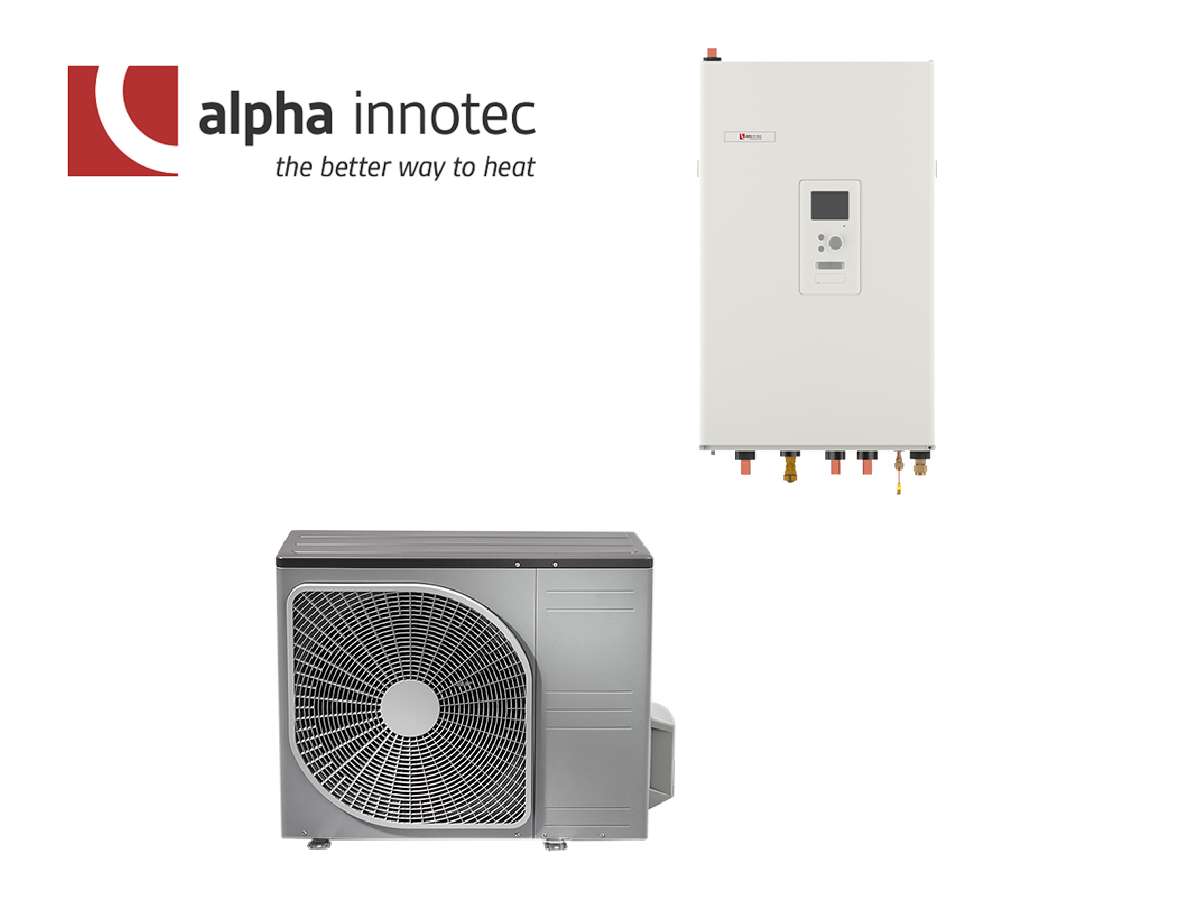 Gaiss-ūdens Alpha Innotec 6kW L6 Split-HM 6, bez boilera